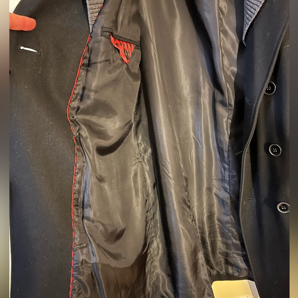Antony Morato double-breasted wool/viscose double vented coat - Picture 5 of 7
